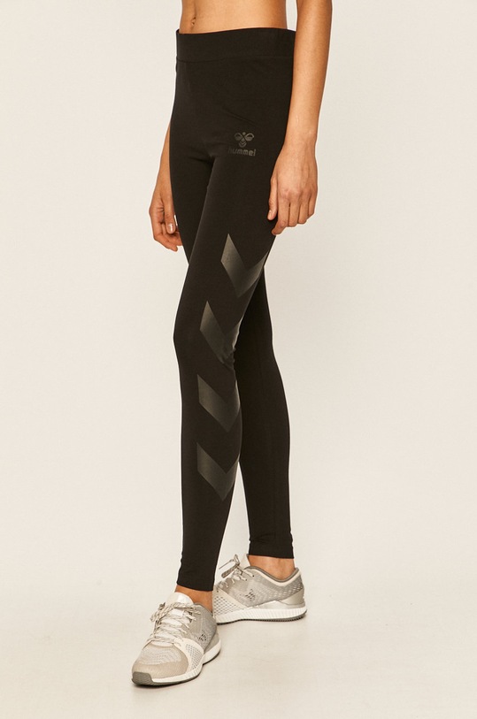Hummel - Legíny s elastanom čierna 206270