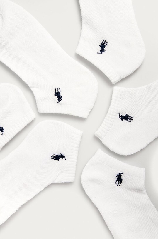Polo Ralph Lauren - Шкарпетки (6-pack) 455747502003 білий SS21