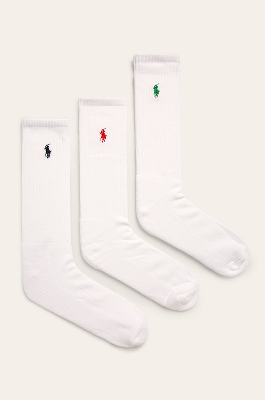 Polo Ralph Lauren - Ponožky (6-pack) 449799740002 bílá SS20