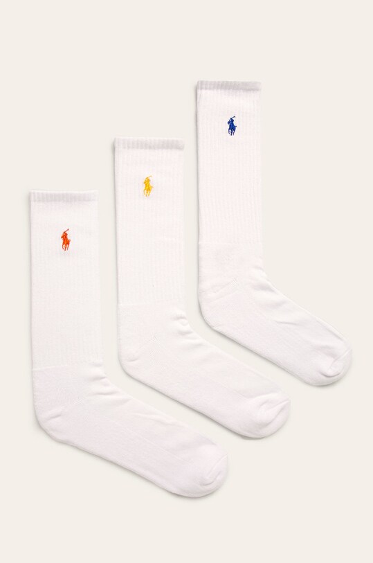 Odzież Polo Ralph Lauren - Skarpetki (6-pack) 449799740002 449799740002 biały