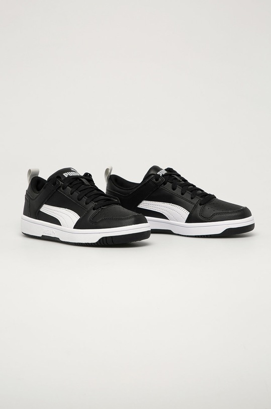 Puma - Dětské boty Rebound Layup Lo SL J 370490 370490 černá AW23