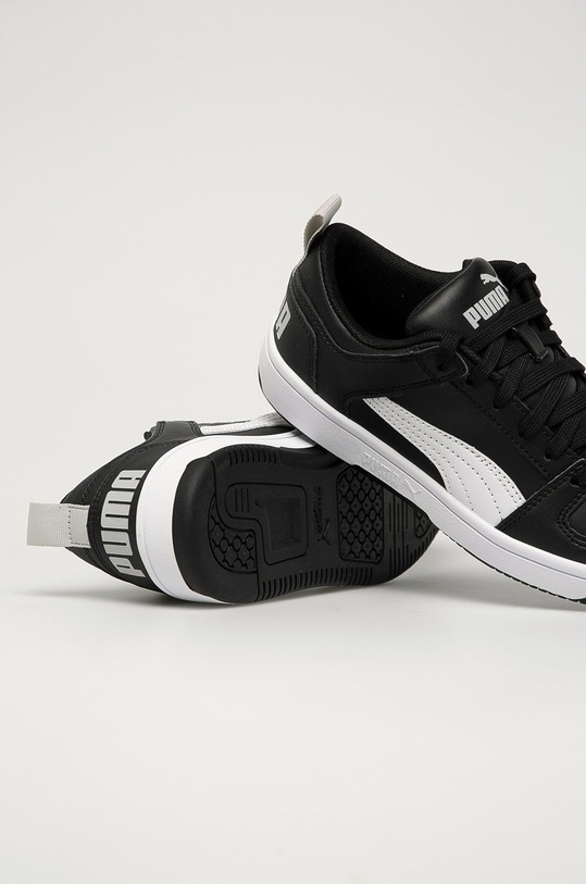 CHLAPEC Puma - Dětské boty Rebound Layup Lo SL J 370490 370490 černá