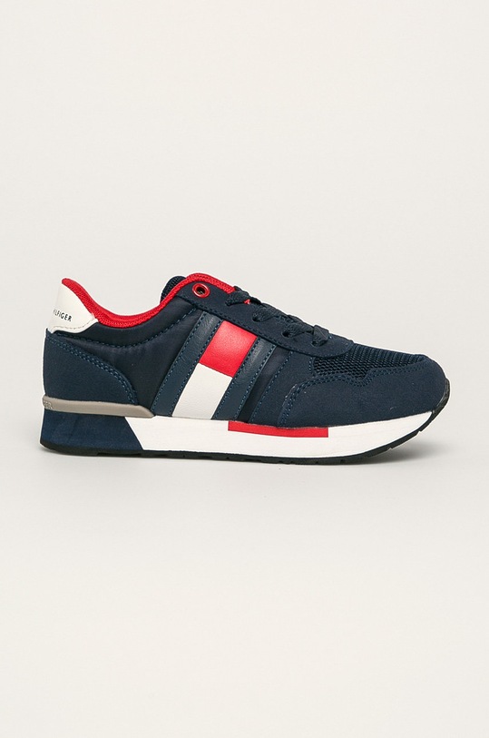 Tommy Hilfiger - Buty dziecięce imitacja skóry licowej granatowy T3B4.30482.30.33