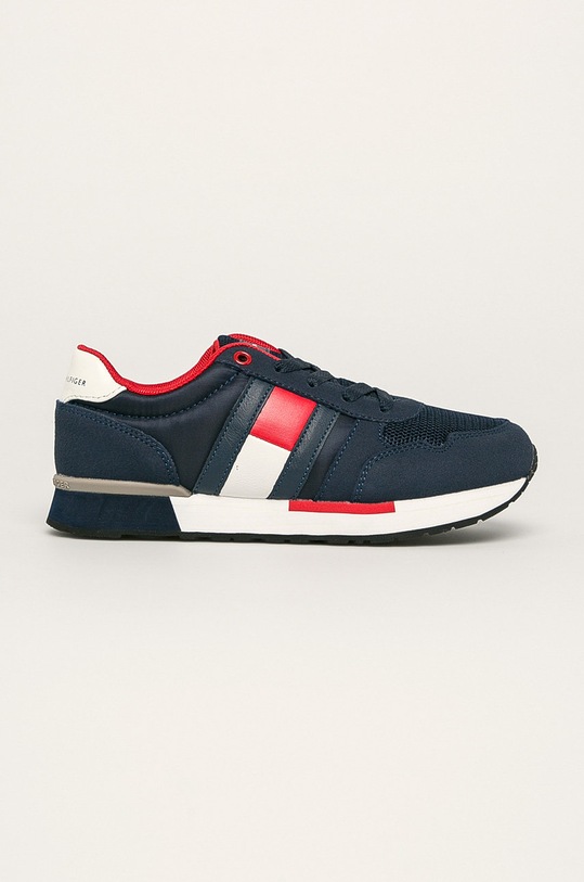 Tommy Hilfiger - Buty dziecięce imitacja skóry licowej granatowy T3B4.30482.34.38