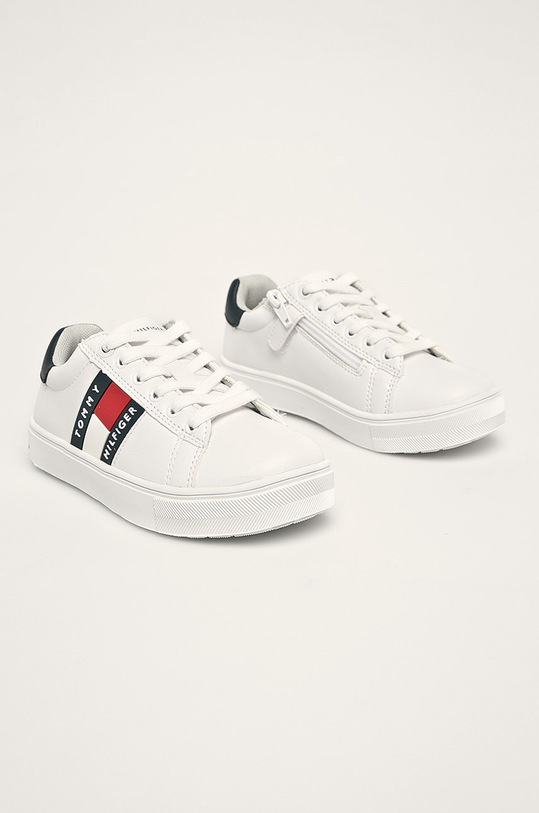 Tommy Hilfiger - Dětské boty T3B4.30718.30.33 bílá SS20