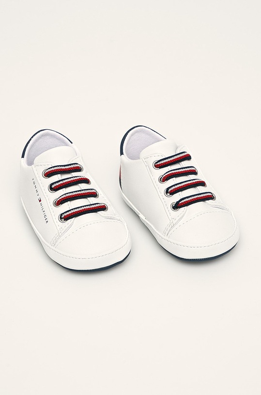 Tommy Hilfiger - Detské topánky T0B4.30685 biela SS20