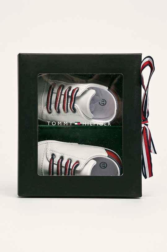 Tommy Hilfiger - Detské topánky T0B4.30685 biela