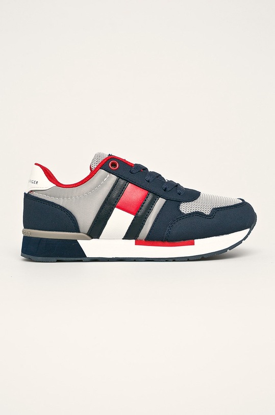 Tommy Hilfiger - Detské topánky imitácia kože tmavomodrá T3B4.30724.34.38