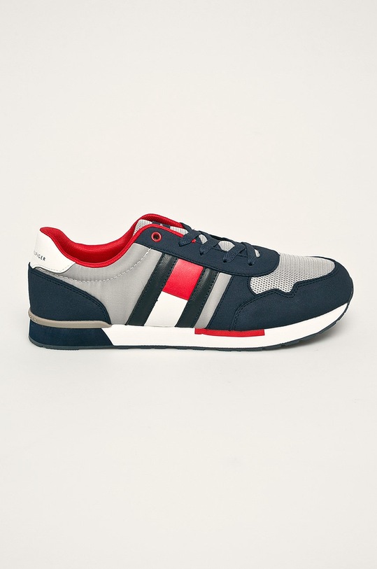 Tommy Hilfiger - Topánky imitácia kože tmavomodrá T3B4.30724.39.41