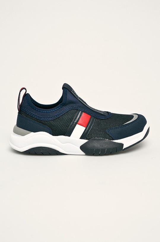 Tommy Hilfiger - Detské topánky imitácia kože tmavomodrá T3B4.30726.35.38