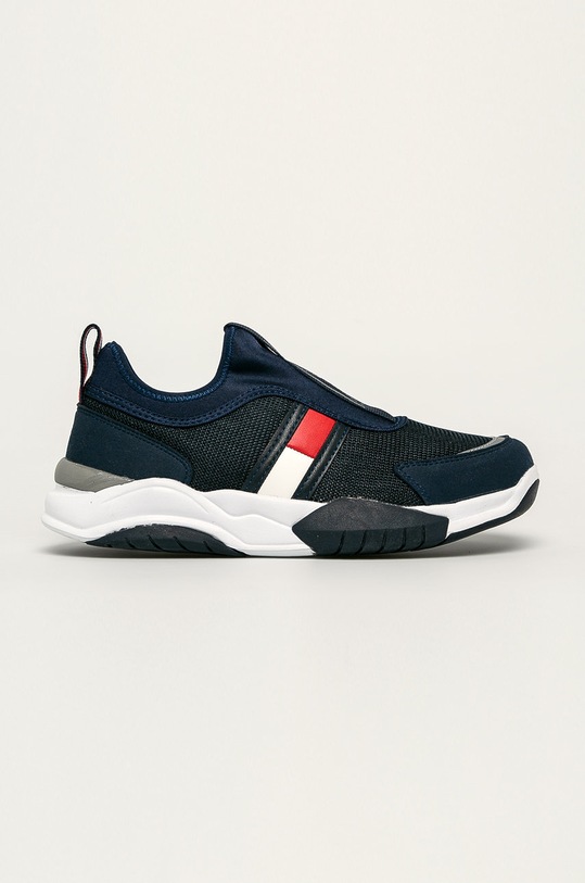 Tommy Hilfiger - Topánky imitácia kože tmavomodrá T3B4.30726.39.41