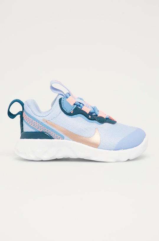 Nike Kids - Buty dziecięce Nike Element 55 imitacja skóry licowej niebieski CK4083