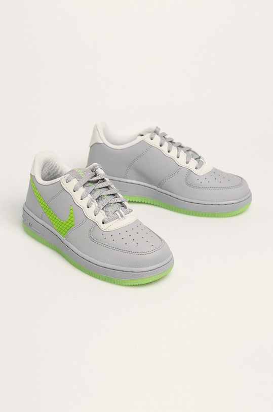 Nike Kids - Detské topánky Force 1 Lv8 3 CD7418 sivá SS20