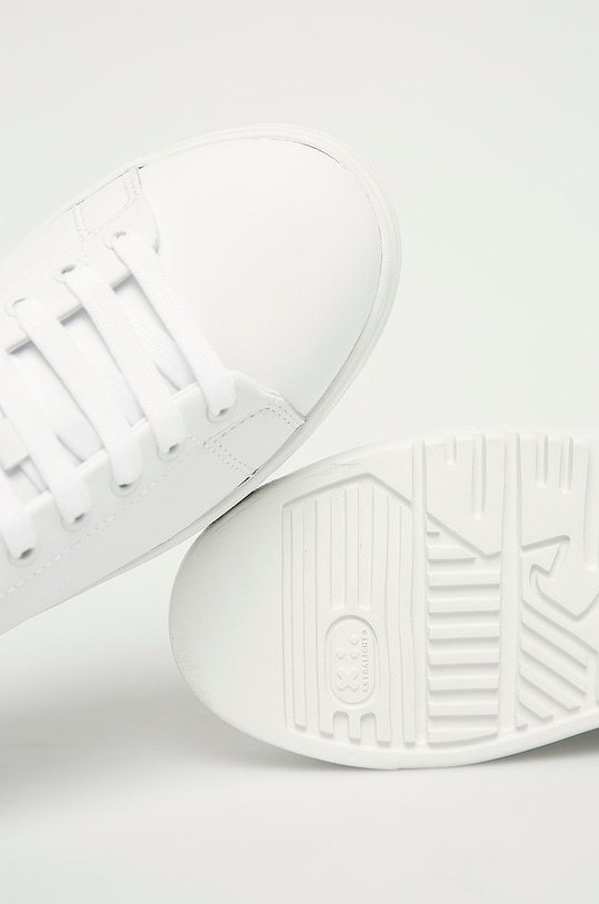 Emporio Armani - Buty skórzane X3X024.XM327 biały X3X024.XM327