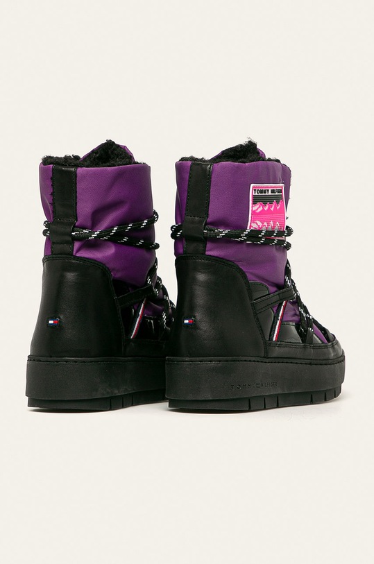 Încălțăminte Tommy Hilfiger - cizme de iarna FW0FW04574 violet