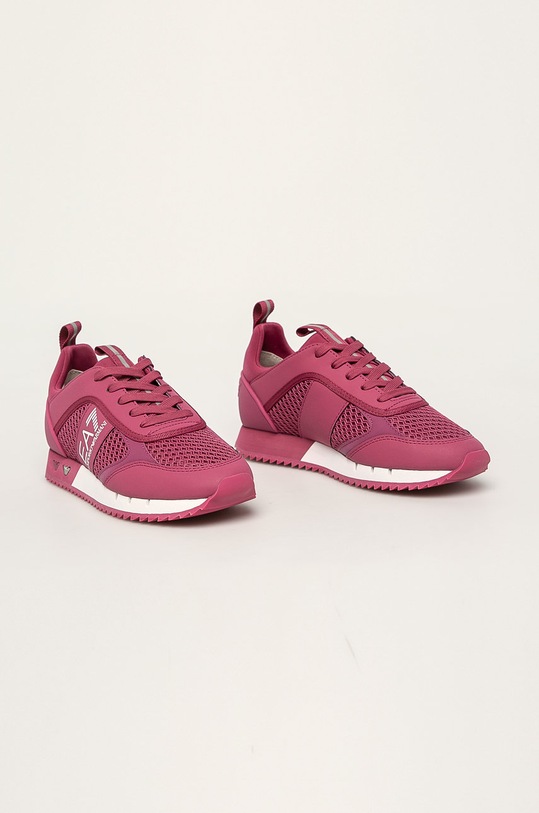 EA7 Emporio Armani - Buty X8X027.XK050.D X8X027.XK050.D fioletowy SS25
