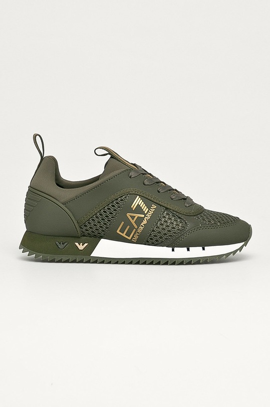 EA7 Emporio Armani - Buty X8X027.XK050.D syntetyczny zielony X8X027.XK050.D