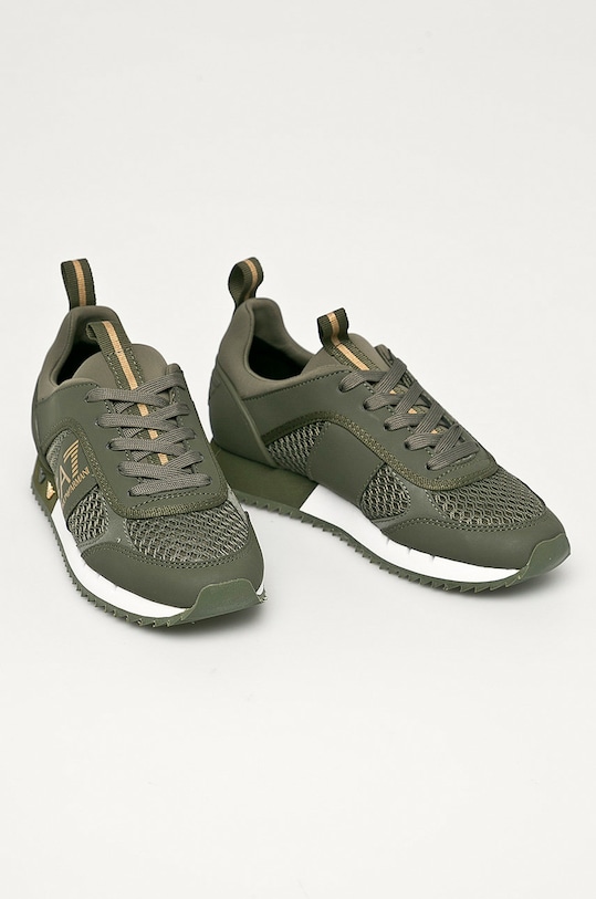 EA7 Emporio Armani - Buty X8X027.XK050.D X8X027.XK050.D zielony SS25
