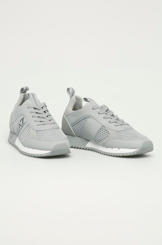 EA7 Emporio Armani - Buty X8X027.XK050.D X8X027.XK050.D szary SS25