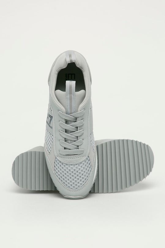 EA7 Emporio Armani - Buty X8X027.XK050.D szary X8X027.XK050.D