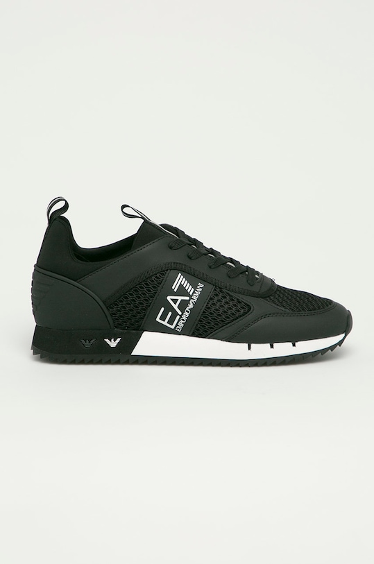 EA7 Emporio Armani - Boty textilní černá X8X027.XK050.D