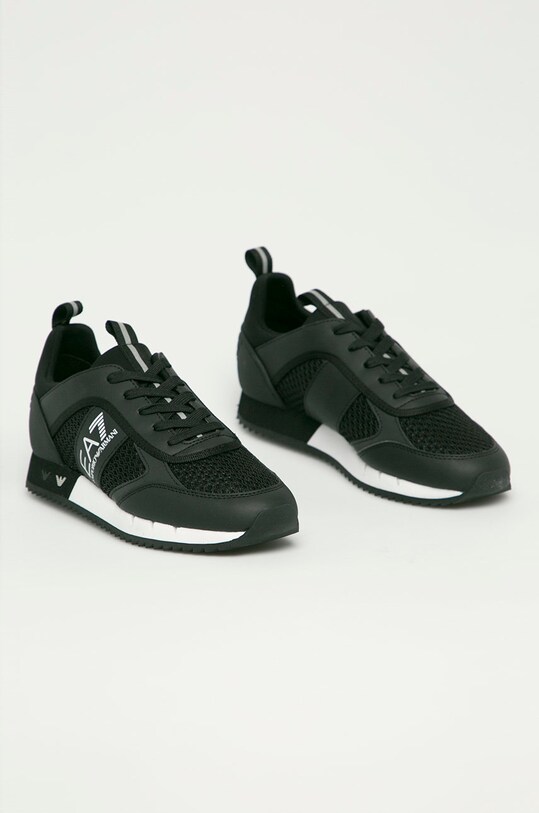 EA7 Emporio Armani - Cipele X8X027.XK050.D crna SS25