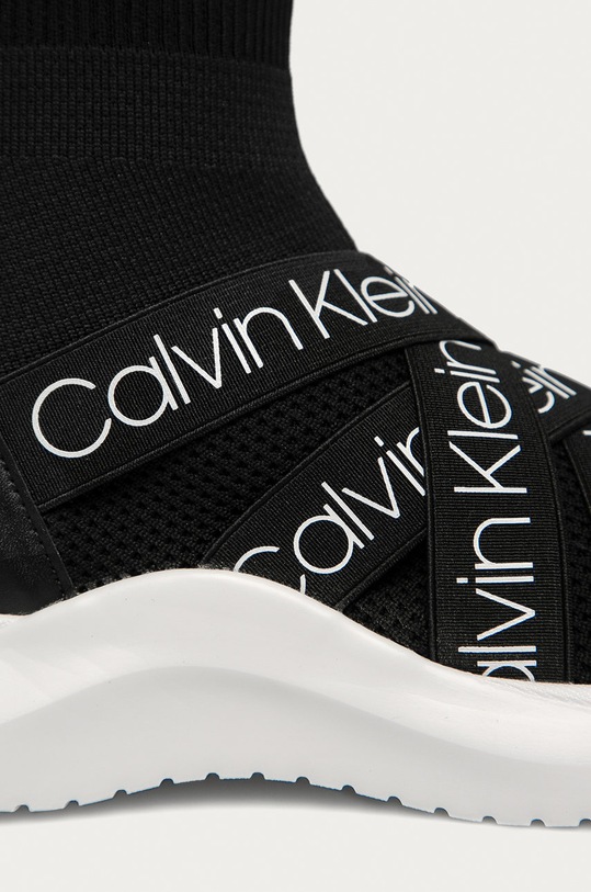 Calvin Klein - Topánky E4633 čierna