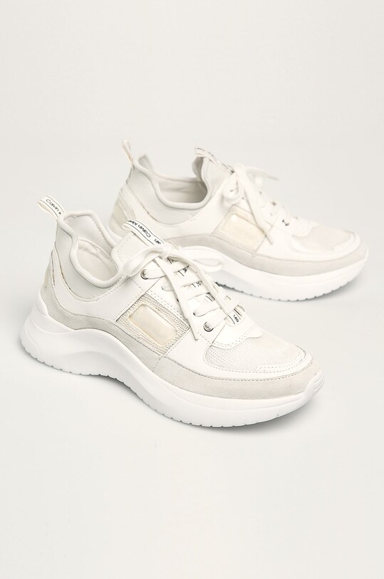 Calvin Klein - Topánky E4484 biela AW20