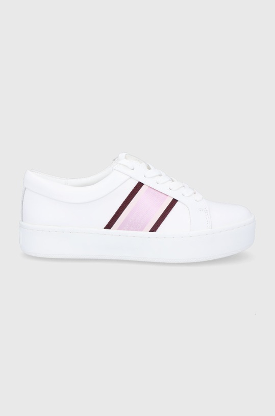 Calvin Klein Buty skórzane platforma biały E8872