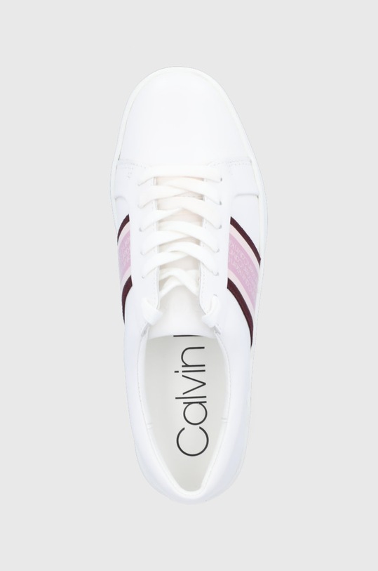 Calvin Klein Buty skórzane biały E8872