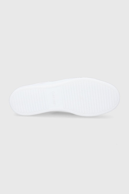 Calvin Klein Buty skórzane E8872 biały