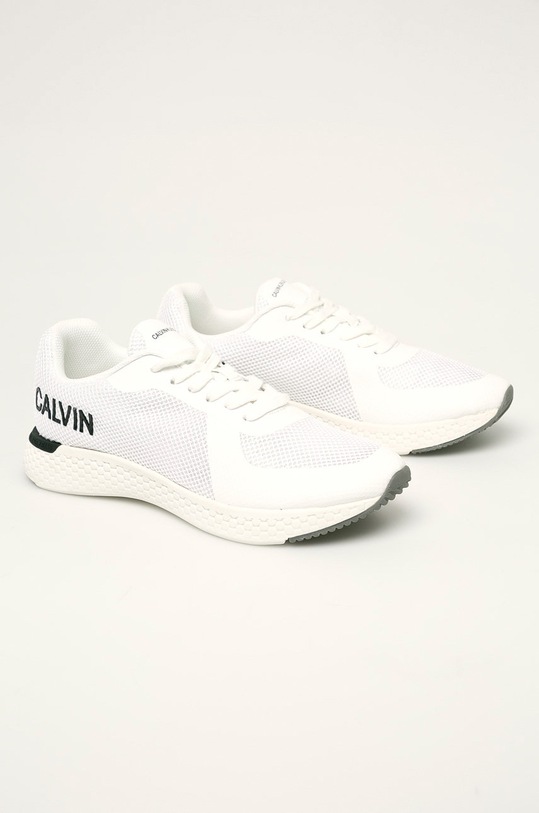 Calvin Klein Jeans - Boty R7809 bílá SS20