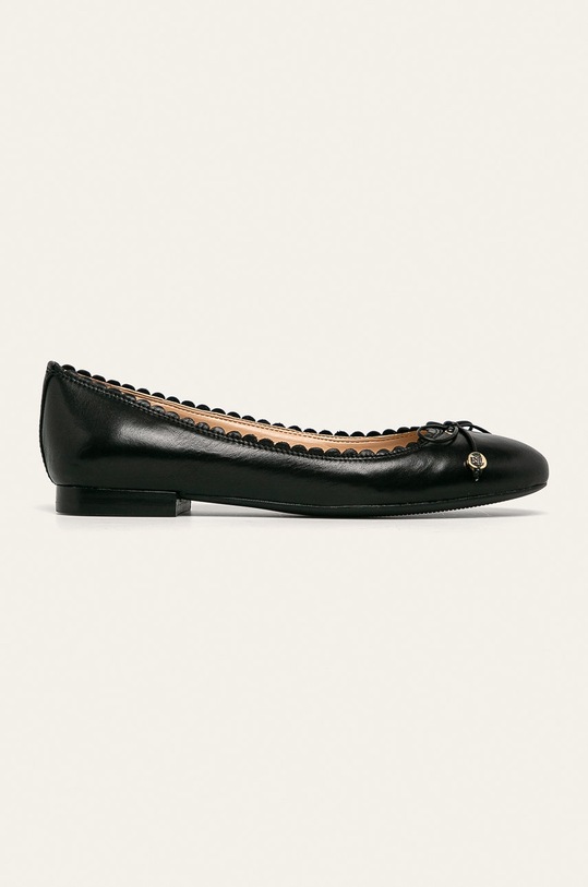 Lauren Ralph Lauren - Kožené balerínky iný čierna 802714739001