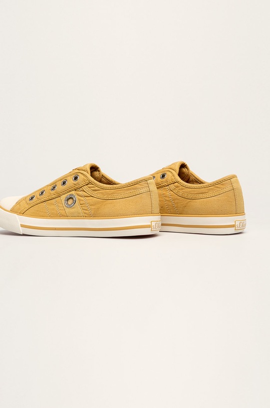 Obuv s. Oliver - Tenisky 5.5.24635.24.600 žltá
