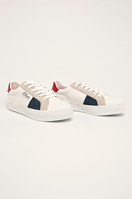 s. Oliver - Tenisky 5.5.23621.24.110 biela SS20
