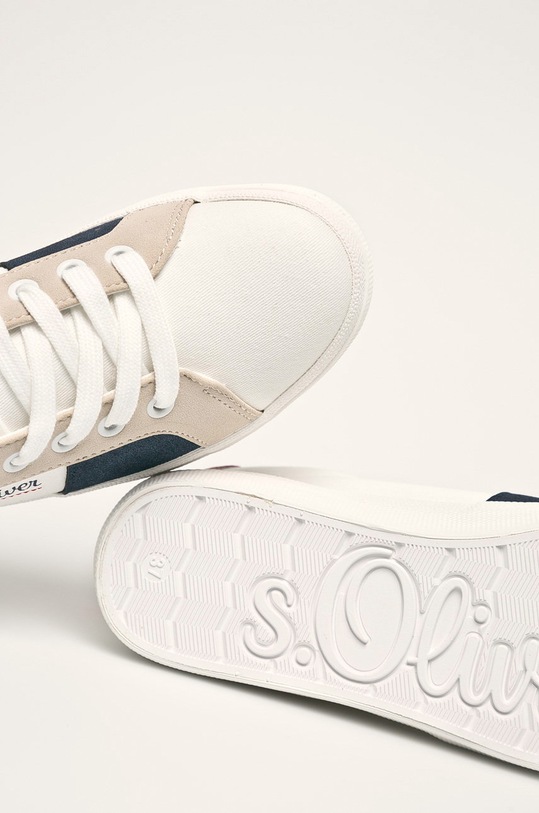 s. Oliver - Tenisky biela 5.5.23621.24.110