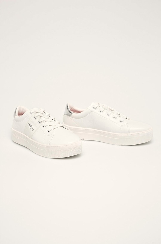 s. Oliver - Topánky 5.5.23628.24.193 biela SS20