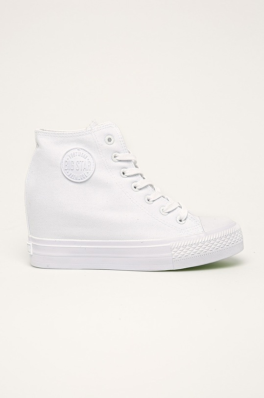 Big Star - Tenisi coturn alb FF274A192