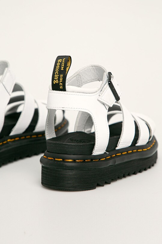 Dr. Martens - Sandały skórzane Blaire biały 25768100