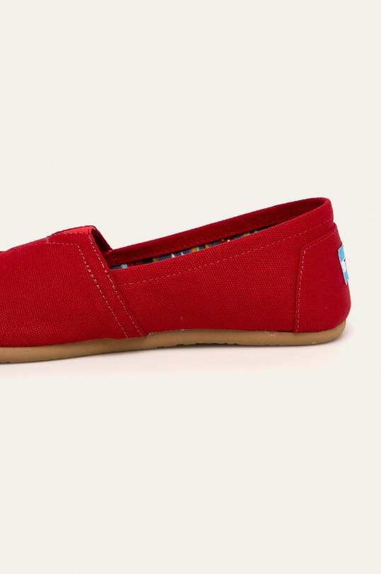 Toms - Espadryle Classic czerwony 10000874