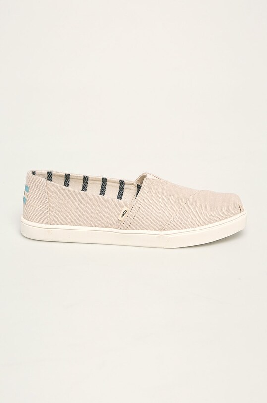 Toms - Espadrile Classic textil bej 10013500