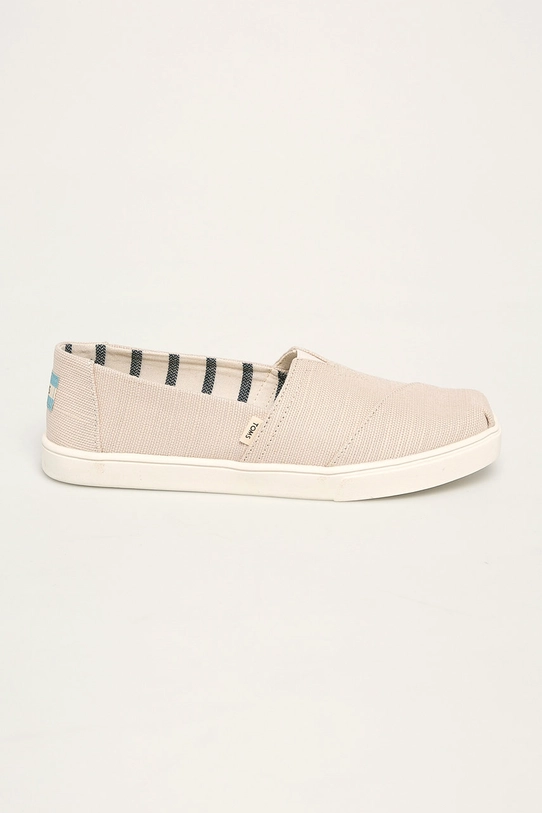 Toms - Espadrile Classic ravna bež 10013500