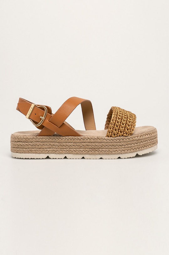 Gant - Sandały Daisywall 20569457.G224 tekstylny brązowy 20569457.G224