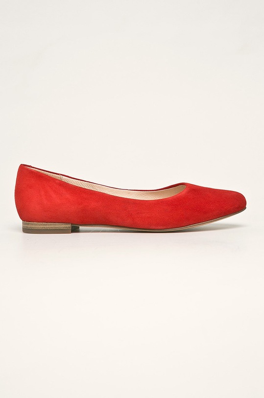 Caprice - Balerini de piele altele rosu 9.9.22104.24.524