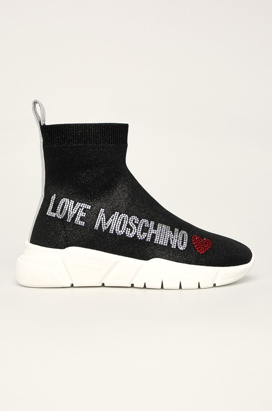 Love Moschino - Pantofi textil negru JA15103G1AIR0000
