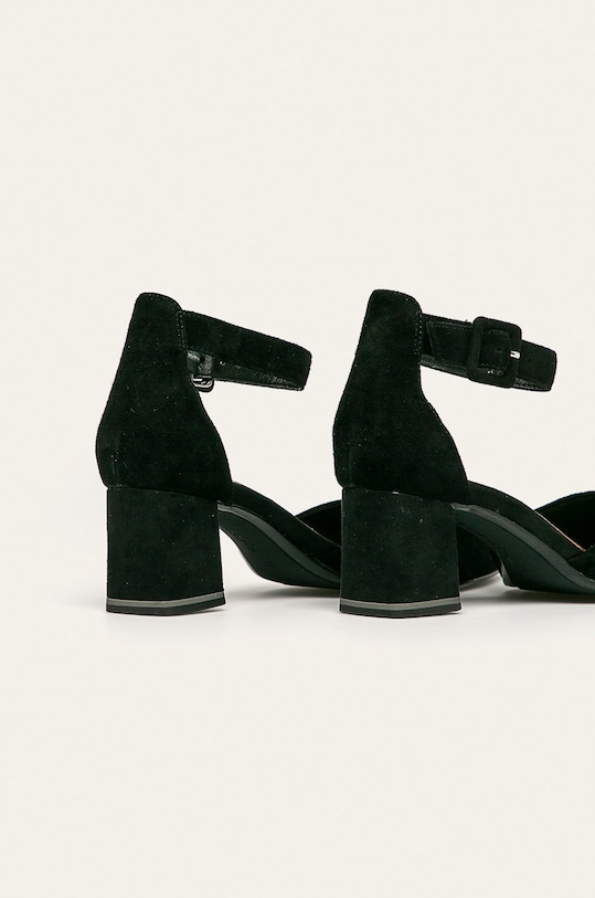 Obuv Tamaris - Kožené sandále 1.1.24422.24.001 čierna