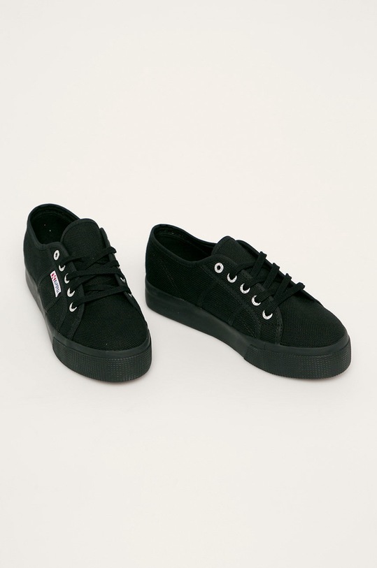 Superga - Tenisky S00C3N0.996 čierna SS20