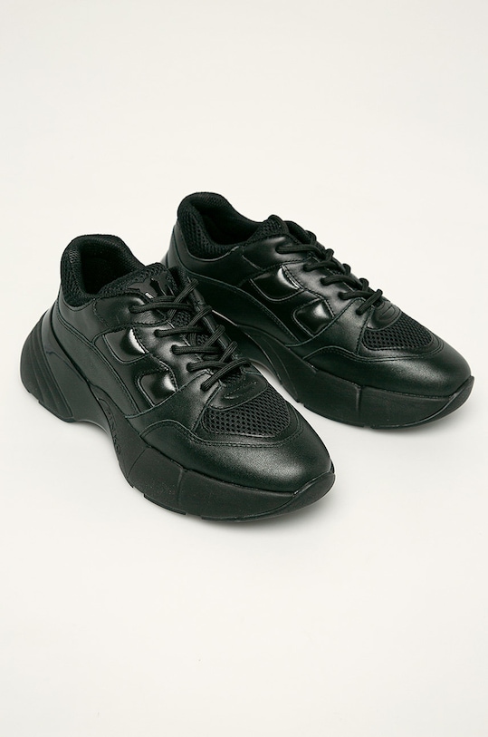 Pinko - Kožené boty 1H20PQ.Y5ZM černá SS20