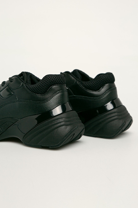 Boty Pinko - Kožené boty 1H20PQ.Y5ZM černá