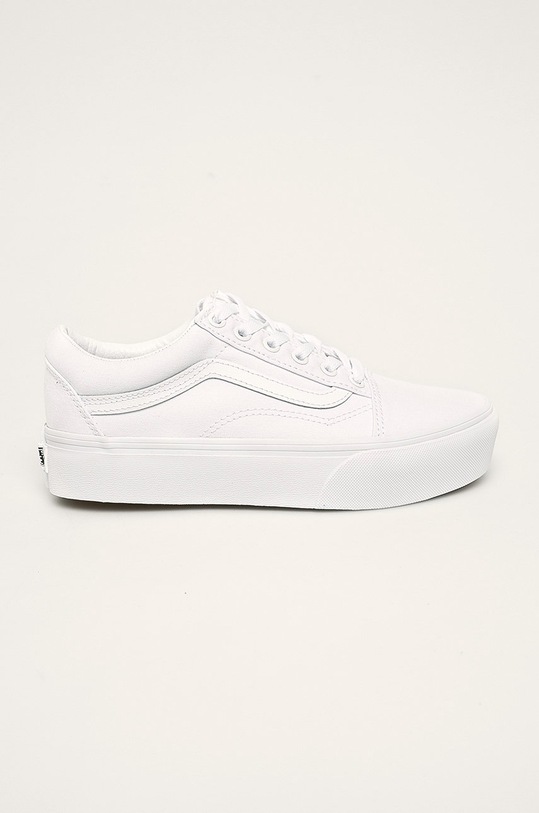 Vans - Tenisówki Old Skool tekstylny biały VN0A3B3UW001